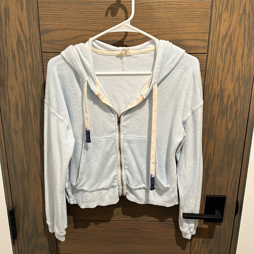 ELECTRIC AND ROSE FULL ZIP UP HOODIE